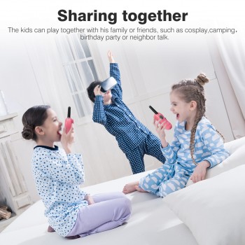 4pcs CR388A kids walkie talkie Intercom 22 Channels Two Ways Radio 3300 Meters Range Interphone Child Mobile Radio communication