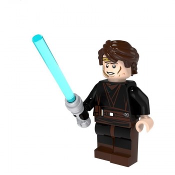 Single Sale Legoing Star Wars Luke Leia Han Solo Anakin Darth Vader Yoda Building Blocks Toys Starwars Diy Mini legoing figures
