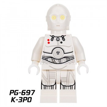 Single Sale Legoing Star Wars Luke Leia Han Solo Anakin Darth Vader Yoda Building Blocks Toys Starwars Diy Mini legoing figures