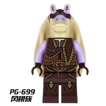 Single Sale Legoing Star Wars Luke Leia Han Solo Anakin Darth Vader Yoda Building Blocks Toys Starwars Diy Mini legoing figures