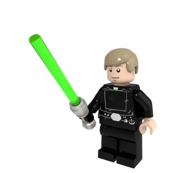 Single Sale Legoing Star Wars Luke Leia Han Solo Anakin Darth Vader Yoda Building Blocks Toys Starwars Diy Mini legoing figures
