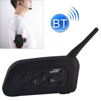 V6C 1200m Bluetooth Interphone Referee Headsets with Sport Armband Case Max Support Six Users