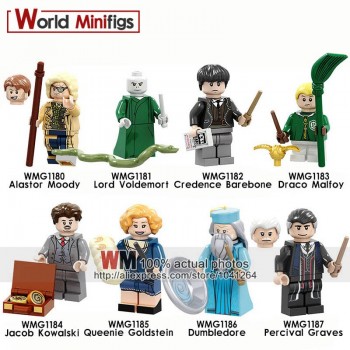 Single Legoings harri potter Hogwarts Building Blocks Rubeus Hagrid Hermione Ron Weasley Bole Seamus Finnigan Fantastic Beasts