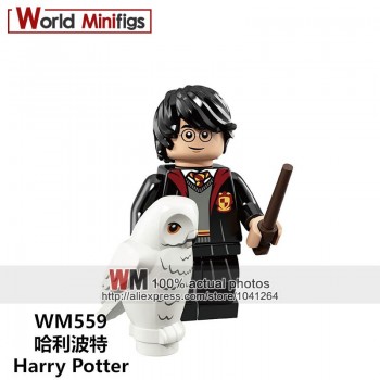 Single Legoings harri potter Hogwarts Building Blocks Rubeus Hagrid Hermione Ron Weasley Bole Seamus Finnigan Fantastic Beasts
