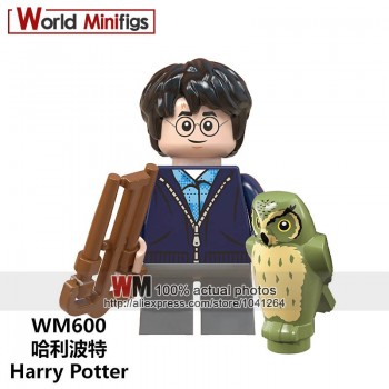 Single Legoings harri potter Hogwarts Building Blocks Rubeus Hagrid Hermione Ron Weasley Bole Seamus Finnigan Fantastic Beasts