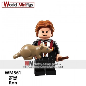 Single Legoings harri potter Hogwarts Building Blocks Rubeus Hagrid Hermione Ron Weasley Bole Seamus Finnigan Fantastic Beasts