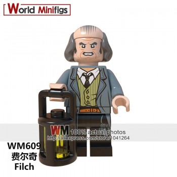 Single Legoings harri potter Hogwarts Building Blocks Rubeus Hagrid Hermione Ron Weasley Bole Seamus Finnigan Fantastic Beasts