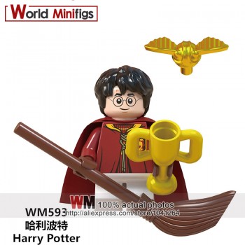Single Legoings harri potter Hogwarts Building Blocks Rubeus Hagrid Hermione Ron Weasley Bole Seamus Finnigan Fantastic Beasts