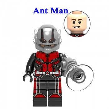 1pcs Ation Figure LegoINGly Super Hero Avengers Captain Marvel Ant Man Wasp Building Blocks Hulk Black Panther Toys For Children