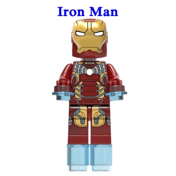 1pcs Ation Figure LegoINGly Super Hero Avengers Captain Marvel Ant Man Wasp Building Blocks Hulk Black Panther Toys For Children