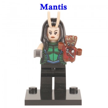 1pcs Ation Figure LegoINGly Super Hero Avengers Captain Marvel Ant Man Wasp Building Blocks Hulk Black Panther Toys For Children