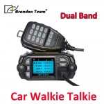 Free shipping Mobile Radio Walkie Talkie MP380 VHF 136-174MHz UHF 400-480MHz 25W/20W Dual Band Mini Car Radio Station Two Way
