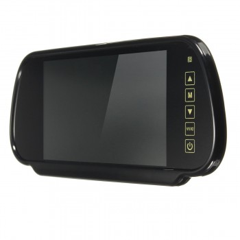 HD 7 Inch TFT LCD Display 1024*600 Car Mirror Monitor MP5 Rear View Camera Parking System