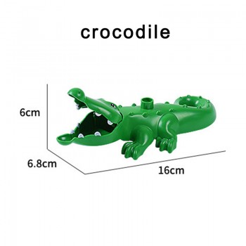 Duplos Animal Model Figures big Building Block Sets Elephant  kids educational toys for children compatible legoe  duploe
