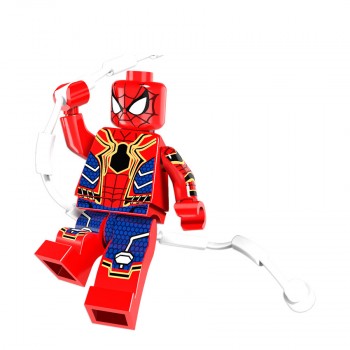 For Legoing Spiderman Super Heroes Thor Iron Man Loki Deadpool Venom Spider Gwen man batman Avengers Building Blocks Toys Figure