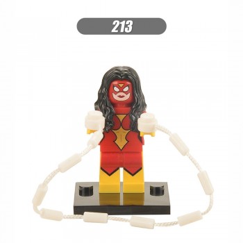 For Legoing Spiderman Super Heroes Thor Iron Man Loki Deadpool Venom Spider Gwen man batman Avengers Building Blocks Toys Figure