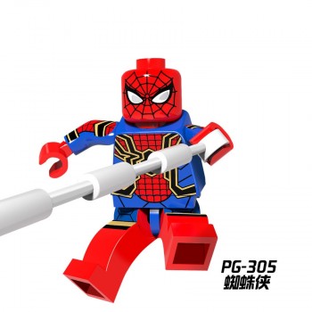 For Legoing Spiderman Super Heroes Thor Iron Man Loki Deadpool Venom Spider Gwen man batman Avengers Building Blocks Toys Figure