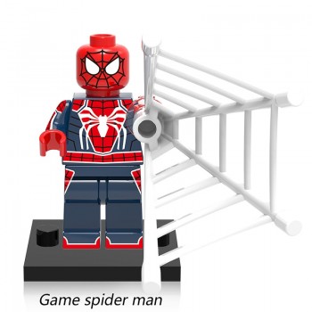 For Legoing Spiderman Super Heroes Thor Iron Man Loki Deadpool Venom Spider Gwen man batman Avengers Building Blocks Toys Figure