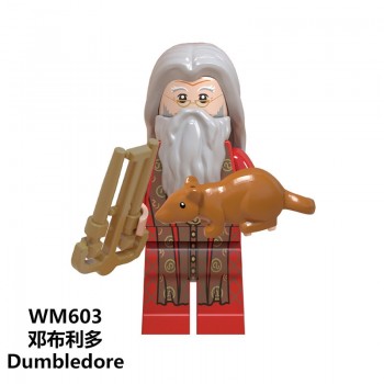 Legoing Harry Potter Dobby Moody Dumbledore Quirrell Filch Voldemort Dean Thomas Building Blocks Gift Toys