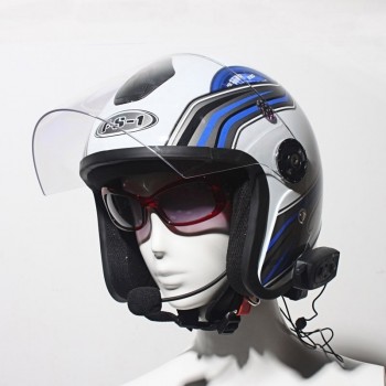 2 PCS motorcycle helmet 500m Bluetooth Interphone Headsets for Motorcycle Helmet