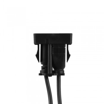 Car 3.5mm Universal AUX Cord USB Interface Extension Cable Auto Dash Flush Mount USB Port Plug Rubber Portable cable