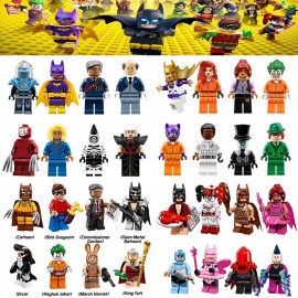 OLeKu Marvel DC Super Heroes Batman Joker Robin Logan X-Men avengers spiderman Building Blocks Toys LEGOING Batman Figures