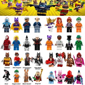 OLeKu Marvel DC Super Heroes Batman Joker Robin Logan X-Men avengers spiderman Building Blocks Toys LEGOING Batman Figures