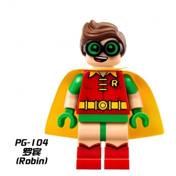 OLeKu Marvel DC Super Heroes Batman Joker Robin Logan X-Men avengers spiderman Building Blocks Toys LEGOING Batman Figures