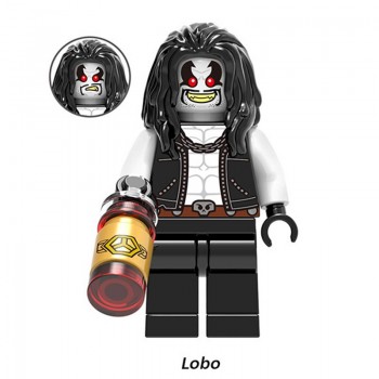 For LEGOING Marvel Super Hero Figures Cheetah Reverse Luthor Cyborg Lobo Firestorm Model Building Blocks Brick Toys Batman flash
