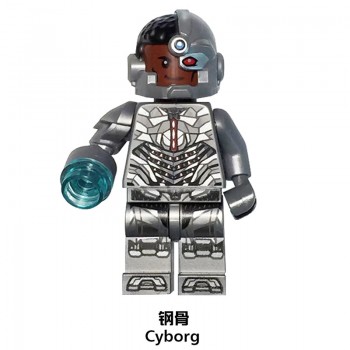 For LEGOING Marvel Super Hero Figures Cheetah Reverse Luthor Cyborg Lobo Firestorm Model Building Blocks Brick Toys Batman flash