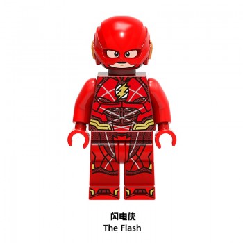 For LEGOING Marvel Super Hero Figures Cheetah Reverse Luthor Cyborg Lobo Firestorm Model Building Blocks Brick Toys Batman flash