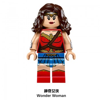 For LEGOING Marvel Super Hero Figures Cheetah Reverse Luthor Cyborg Lobo Firestorm Model Building Blocks Brick Toys Batman flash