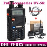 10 PCS New Launch 4w 128 Channel UV-5R 136-174amp;400-520MHz Dual Band Dual Display Dual Standby Walkie Talkie Uv5r