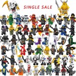 Legoings Ninjago Sets Ninjaed Samukai Kai Jay Cole Zane Nya Pythor Master Of Golden Dragon Figures Toys Legoing Ninjagoings
