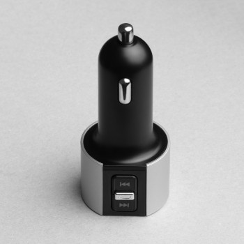 Handsfree Wireless Bluetooth stereo Car Kit FM Transmitter Radio MP3 Player USB Charger Adapter