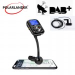 MP3 Player Car Kit Bluetooth Hands free  Antenna Charging Ports Digital DAB/DAB+ Receiver  LCD Display TF USB FM Transmitter