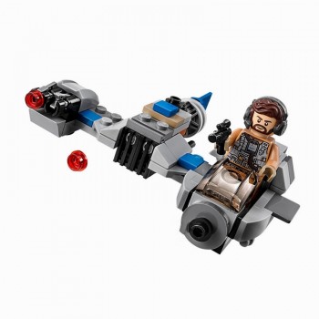 New 1pcs Star Wars Spaceship Microfighters Millennium AT-ST Fighters Building Blocks Bricks Toys with Legoinglys 75193 75194