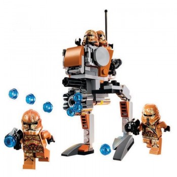New 1pcs Star Wars Spaceship Microfighters Millennium AT-ST Fighters Building Blocks Bricks Toys with Legoinglys 75193 75194
