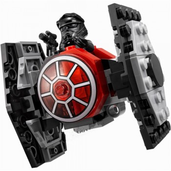 New 1pcs Star Wars Spaceship Microfighters Millennium AT-ST Fighters Building Blocks Bricks Toys with Legoinglys 75193 75194