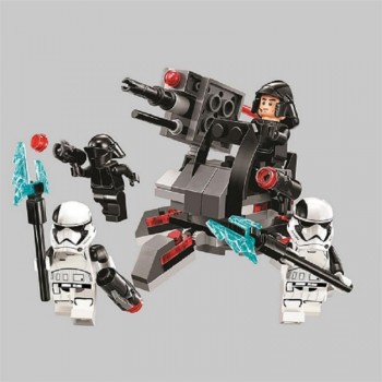 New 1pcs Star Wars Spaceship Microfighters Millennium AT-ST Fighters Building Blocks Bricks Toys with Legoinglys 75193 75194