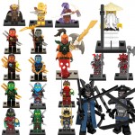 Legoing Ninjago Snake Ninja Blocks Figure Movie Legoings Figures Ninjagoes Sets Snake Army Sensei Wu Lantern Lead Toys MAN Gift
