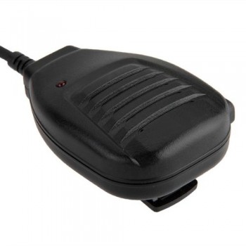 Microphone 2 PIN Speakers for Radio Walkie Talkie Black