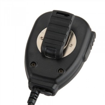Microphone 2 PIN Speakers for Radio Walkie Talkie Black