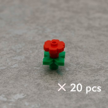 City Military Accessories Building Blocks MOC Weapon DIY Green Bush Flower Grass Tree Plants Toys Friends LegoINGlys City Bricks