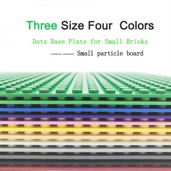 LEGOINGLY Duplos Dots Base Plate for Bricks 5 Colors Baseplate Board DIY Building Block Toys For Children Compatible with legoed