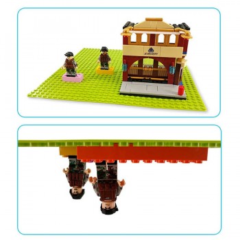 LEGOINGLY Duplos Dots Base Plate for Bricks 5 Colors Baseplate Board DIY Building Block Toys For Children Compatible with legoed