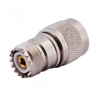 Eightwood UHF Car Radio Antenna Adapter UHF Plug to UHF Jack Straight SO-239 SO239 (5PCS)