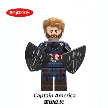 Super Heroes Marvel Figures Aquaman Spiderman Batman Stan Lee Compatible with LEGOing Anime Building Blocks Toys for Childern