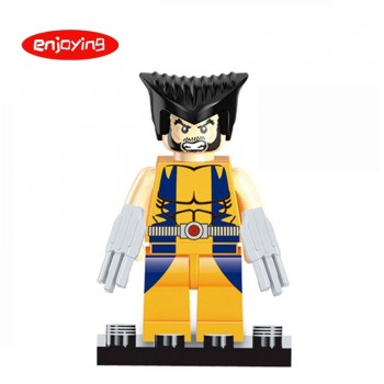 Super Heroes Marvel Figures Aquaman Spiderman Batman Stan Lee Compatible with LEGOing Anime Building Blocks Toys for Childern