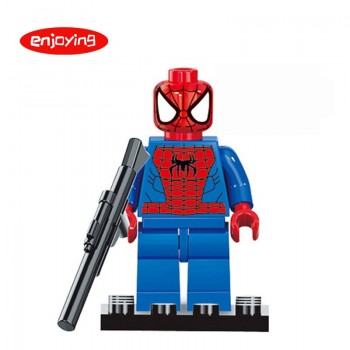 Super Heroes Marvel Figures Aquaman Spiderman Batman Stan Lee Compatible with LEGOing Anime Building Blocks Toys for Childern